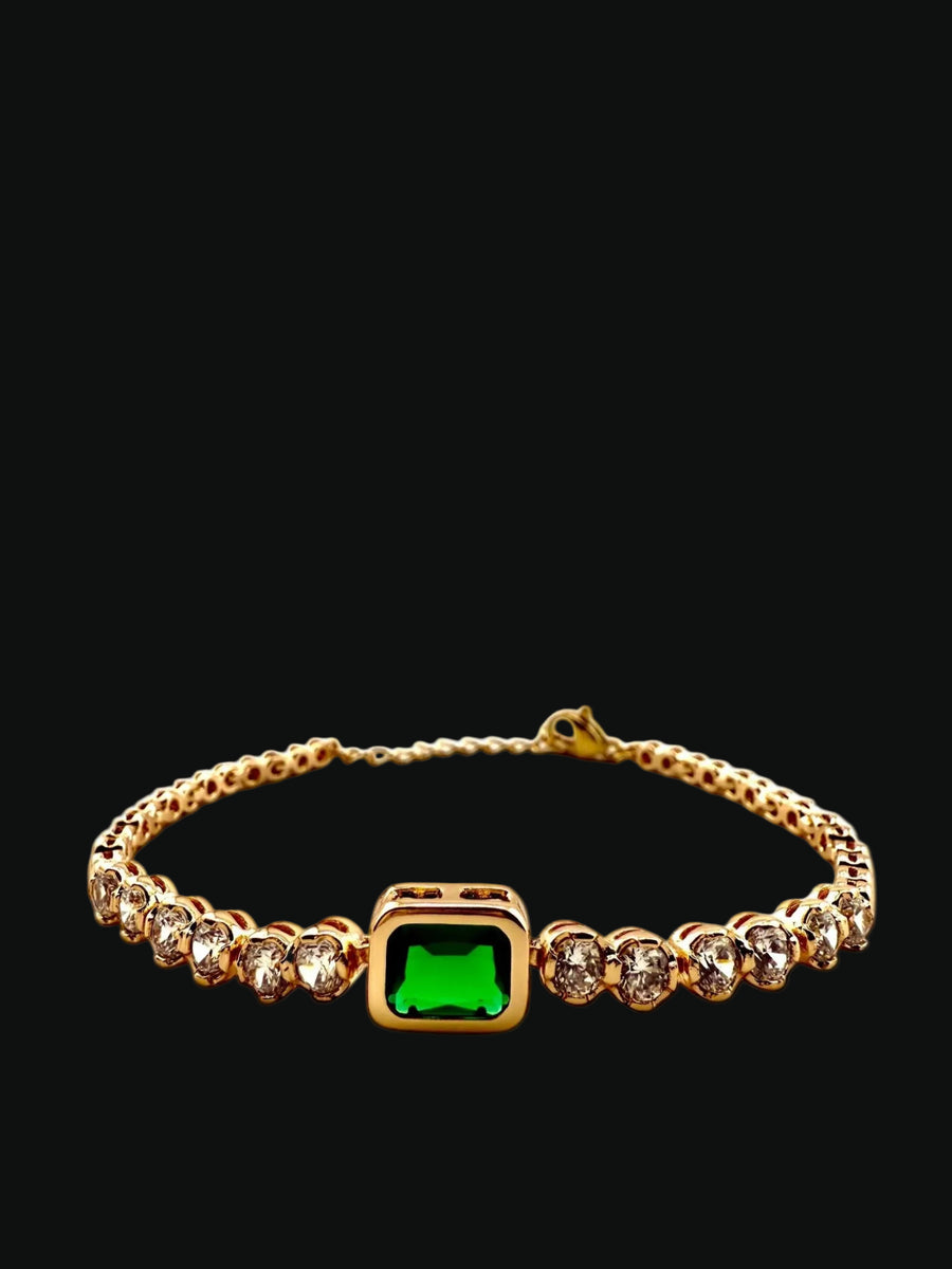 Armband Velvet Green Gold
