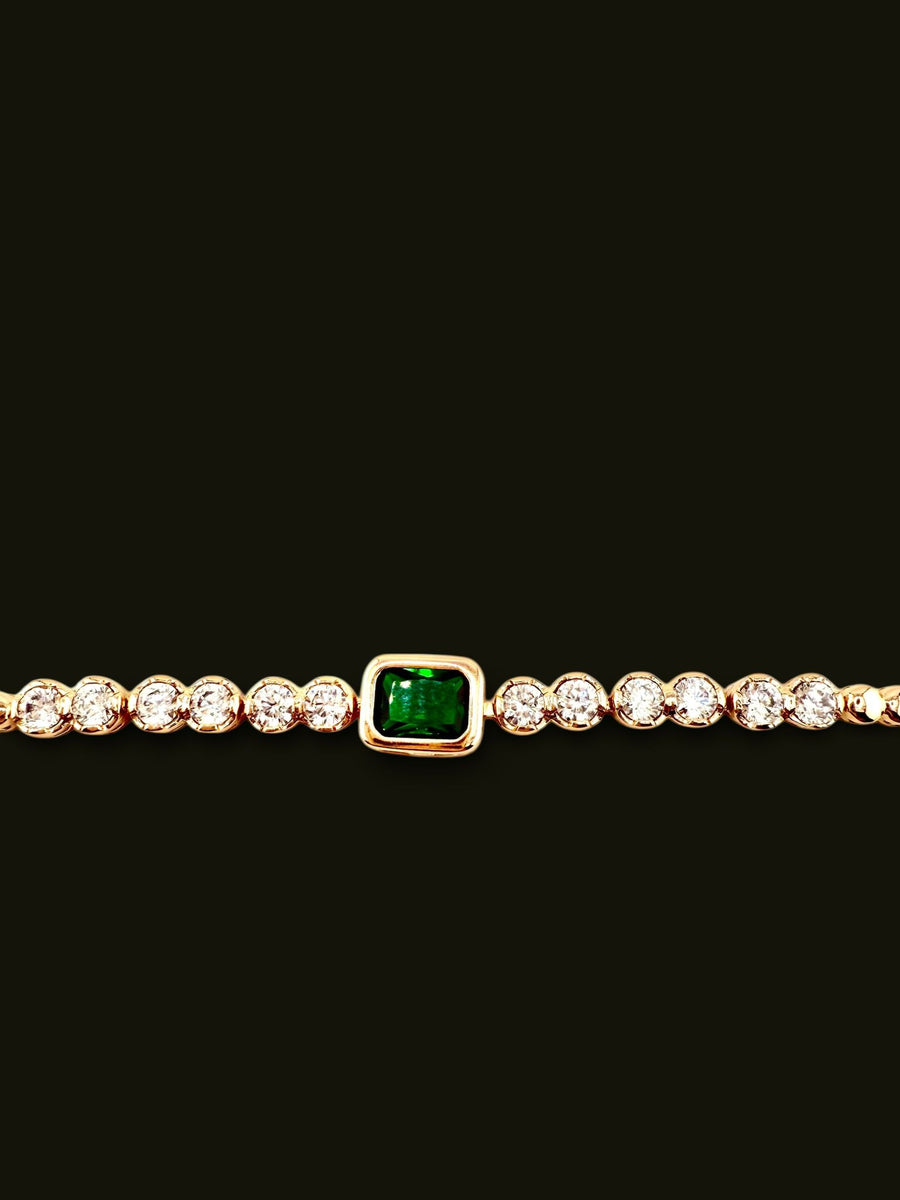 Armband Velvet Green Gold