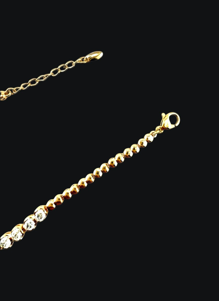 Velvet Green Armband Rosegold – Bild 3