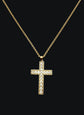 Crossline Pavé Cross Gold – Ansicht 1