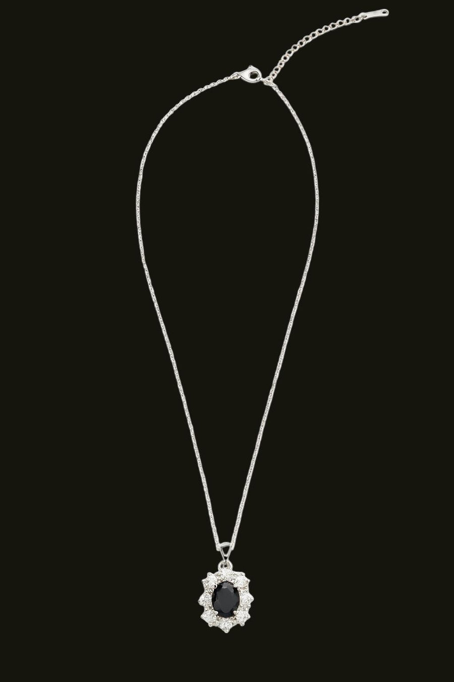 Königsblaues Funkeln Halskette