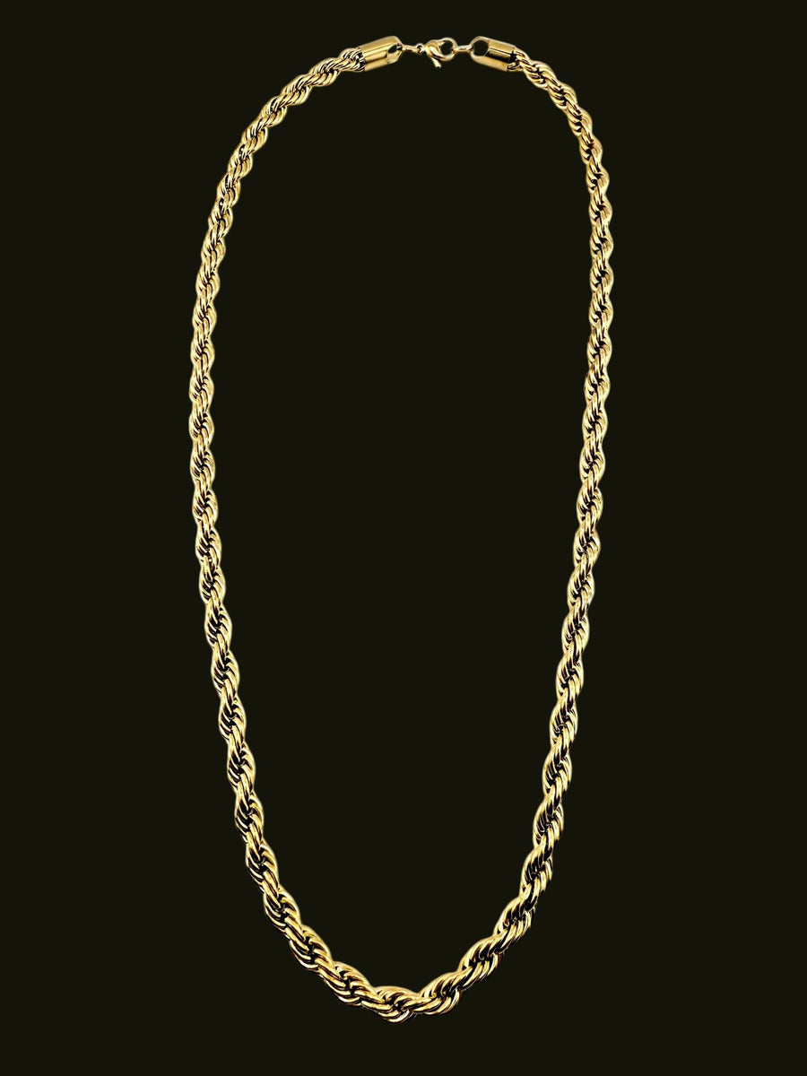 Kordelkette Gold 4mm