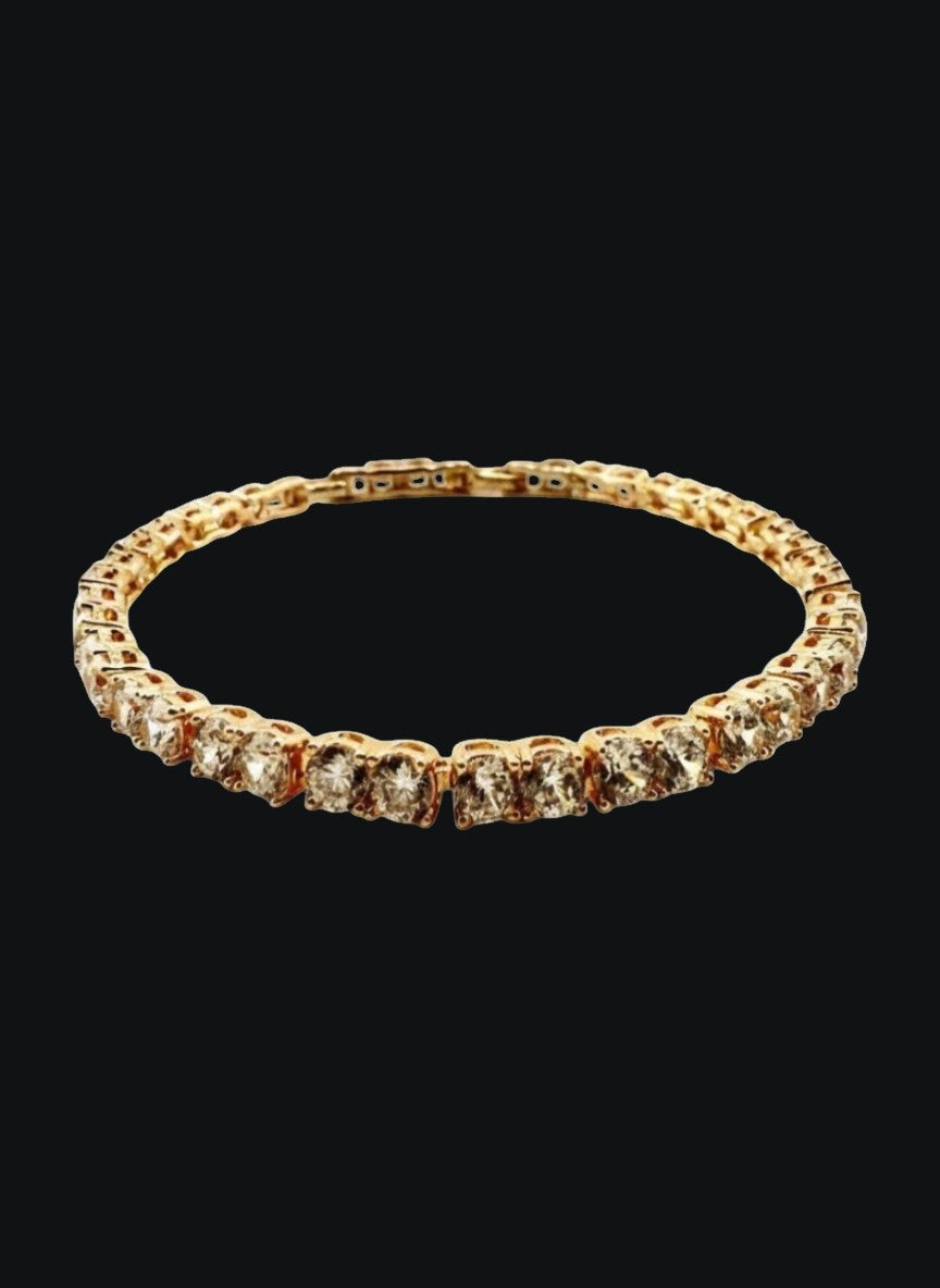 Tennisarmband Roségold Zirkonia 5A