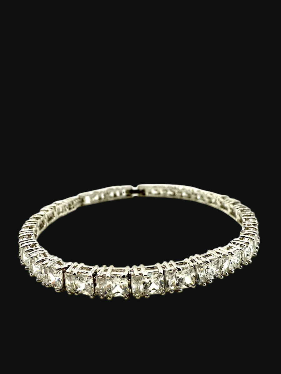 Tennisarmband Silber Zirkonia 5A