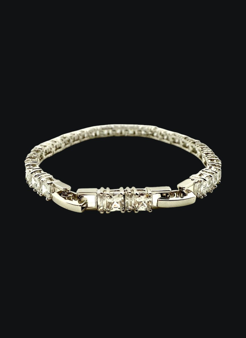 Tennisarmband Silber Zirkonia 5A – Bild 4